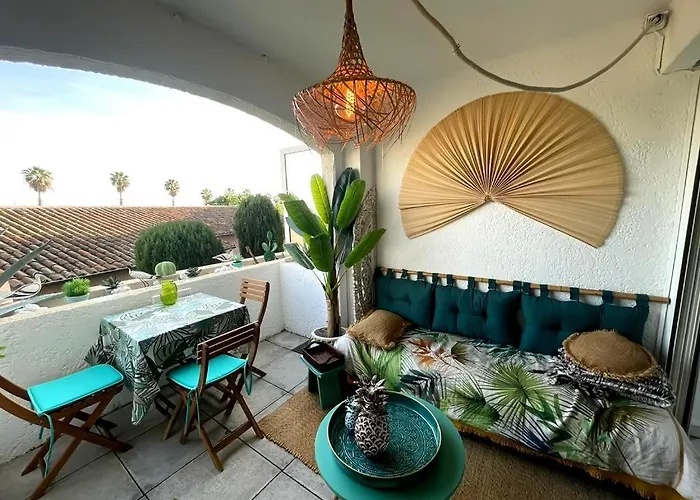 Studio With Balcony In Antibes With Ac